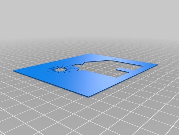 la placa de vimar art herramientas personalizado 3D print model - Mito3D