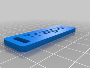 np tragbar organización personalizado 3d print model - Mito3D