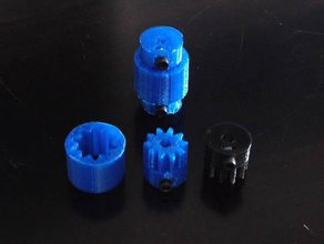 gear coupling 5mm shaft 3d printer accessories 3d print model - Mito3D