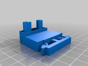 freezer shelf clip kitchen & dining 3d print model - Mito3D