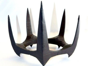 spiky crown costume spike spikey 3d print model - Mito3D