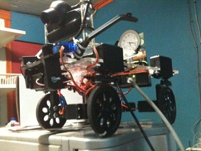 printable rescue robot mining robotics 3d beaglebone 3d print model - Mito3D