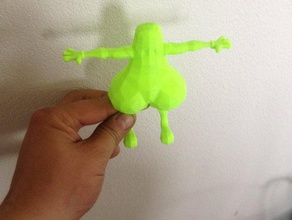 krotchy bambola postale 2stp creature 3d print model - Mito3D