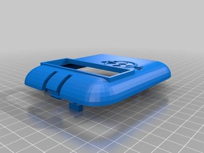 arduino couvercle de la boîte à écran lcd keypad shield l'électronique 3d print model - Mito3D