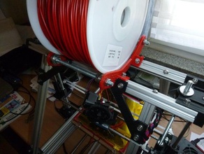 filament-Halter 3d Drucker Extruder feitrzi mendelmax reprap 3d print model - Mito3D