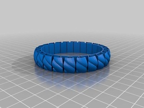 mi personalizados morestretchlet pulsera ii pulseras 3d print model - Mito3D
