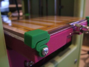 sumpod 3d printer heated bed spring bracket parts build platform mount 3d print model - Mito3D