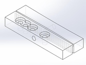 gt2 belt clamp 3d printer parts 3d print model - Mito3D
