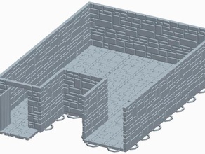 improved dungeon parts other 3d dd dnd model tabletop 3d print model - Mito3D