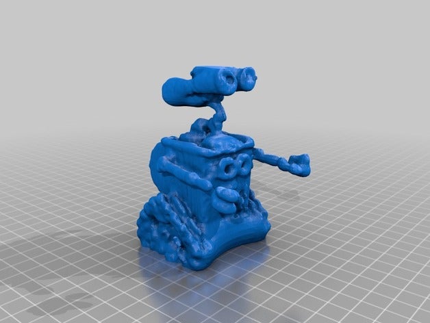 wally1 varreduras réplicas makerbotdigitizer 3D print model - Mito3D