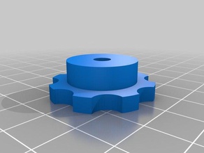 paramétrico tornillo de pulgar herramientas mano 3d print model - Mito3D