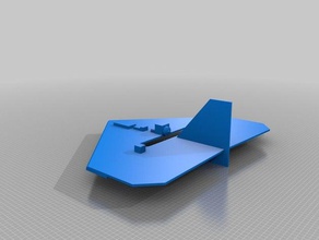 aile delta avion rc mousse de construire 1 r c véhicules 3d print model - Mito3D