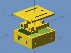 ekobots - arduino cas la robotique boîte dyi de l'électronique 3d print model - Mito3D