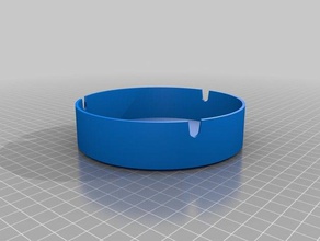 my customized ashtray containers 3d print model - Mito3D