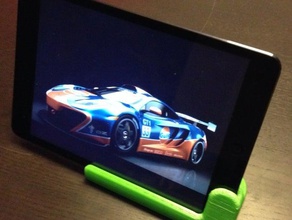 ipad mini clip-on stand retina non-retina tablet apple b 3d print model - Mito3D