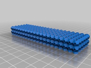 meu personalizados anti-deformação do bloco truncado octahedrons de engenharia personalizado 3d print model - Mito3D
