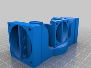combinado j-cabeça objeto de sistema refrigeração gregs wade extrusora iteração 6 remixada Impressora 3d acessórios 3d print model - Mito3D