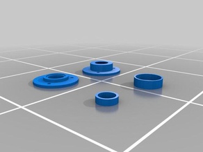 tabla de foosball del ojal juguete juego accesorios 3d print model - Mito3D