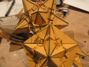2nd stellation dodecahedron other geometry laser 3d print model - Mito3D