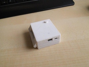 ordinateur portable-affaire de style inga capteur nœud l'électronique cas customizer 3d print model - Mito3D