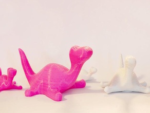 dinosaurio a los animales dino la tortuga 3d print model - Mito3D