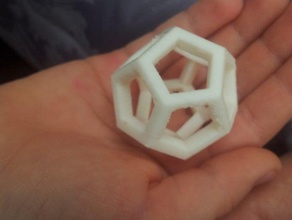 convex polyhedra pdragy edited math art 3d print model - Mito3D
