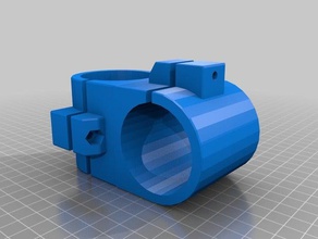 universal rack-clamp diy customized 3d print model - Mito3D
