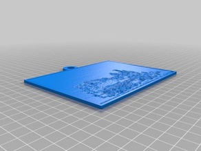 lok 2d-Kunst kundengebundene 3d print model - Mito3D