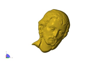 face à caractère historique sculptures 3d print model - Mito3D