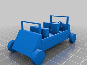 jeep A impressão 3d 3d print model - Mito3D