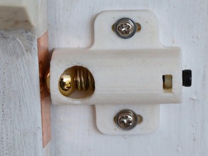 Kugel-Feder-Verriegelung Türen, Schränke Haushalt ball spring latch Tür-Verriegelung federverriegelung 3d print model - Mito3D