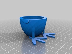 kopieren Küken-ei-cup Küche Essen Huhn eggcup 3d print model - Mito3D