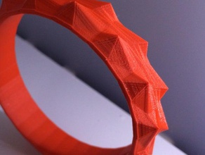 funky pulseira jóias 3d print model - Mito3D