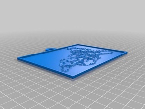 jiu 2d-Kunst kundengebundene 3d print model - Mito3D
