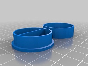 round case configurable household 3d print model - Mito3D