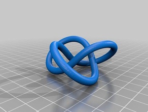 knots math art 3d print model - Mito3D