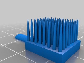 hair brush 3d printing 3d print model - Mito3D