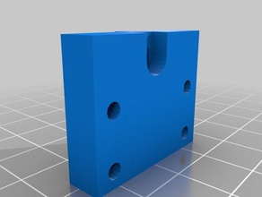 kossel mini d4 endstop 3d printer parts openscadtutorial 3d print model - Mito3D