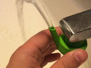 fontaine de conversion la salle bains brosse le robinet évier dent à dents 3d print model - Mito3D