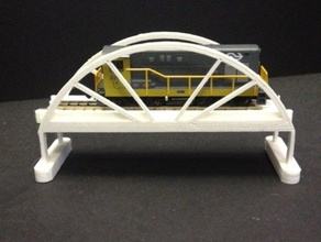 trainbridge gli edifici strutture 3d print model - Mito3D