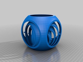 parametric gyro 3d printing 3d print model - Mito3D
