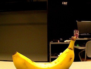 banana 4 scale art makerbotdigitizer scan 3d print model - Mito3D