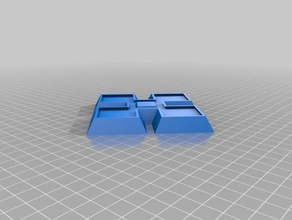 los engranajes de la guerra locust símbolo, el logotipo 3d impresión gearsofwar gow horda 3d print model - Mito3D