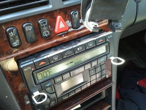 mercedes benz radyo temizleme aracı Otomotiv audi diy anahtar porsche 3d print model - Mito3D