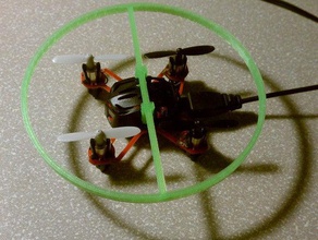 estes proto shield ring rc veículos quadcopter 3d print model - Mito3D