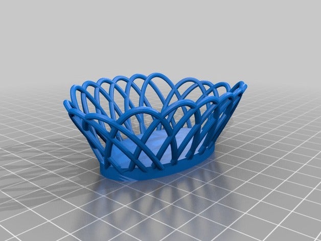 lemon basket kitchen dining tea 3D print model - Mito3D
