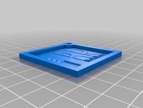 chaveiro br Schlüsselanhänger angepasst 3d print model - Mito3D