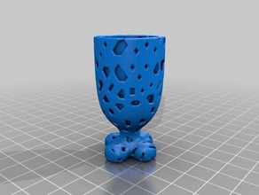 voronoi-norman vase 2 andere 3d print model - Mito3D