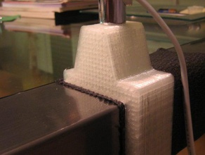 lampada da tavolo con clip famiglia materiali di consumo morsetto monte 3d print model - Mito3D