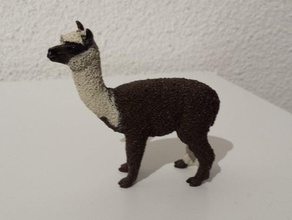lama scans replicas animals makerbotdigitizer 3d print model - Mito3D